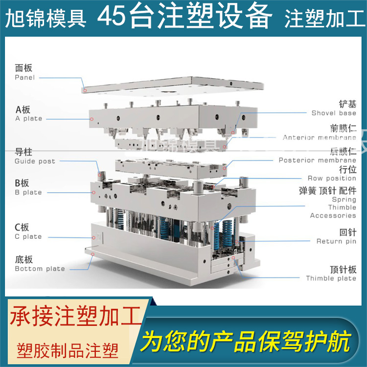 中山旭锦塑胶模具制造 注塑模具加工 塑料模具定制 中山旭锦塑胶模具制造 注塑模具加工 塑料模具定制